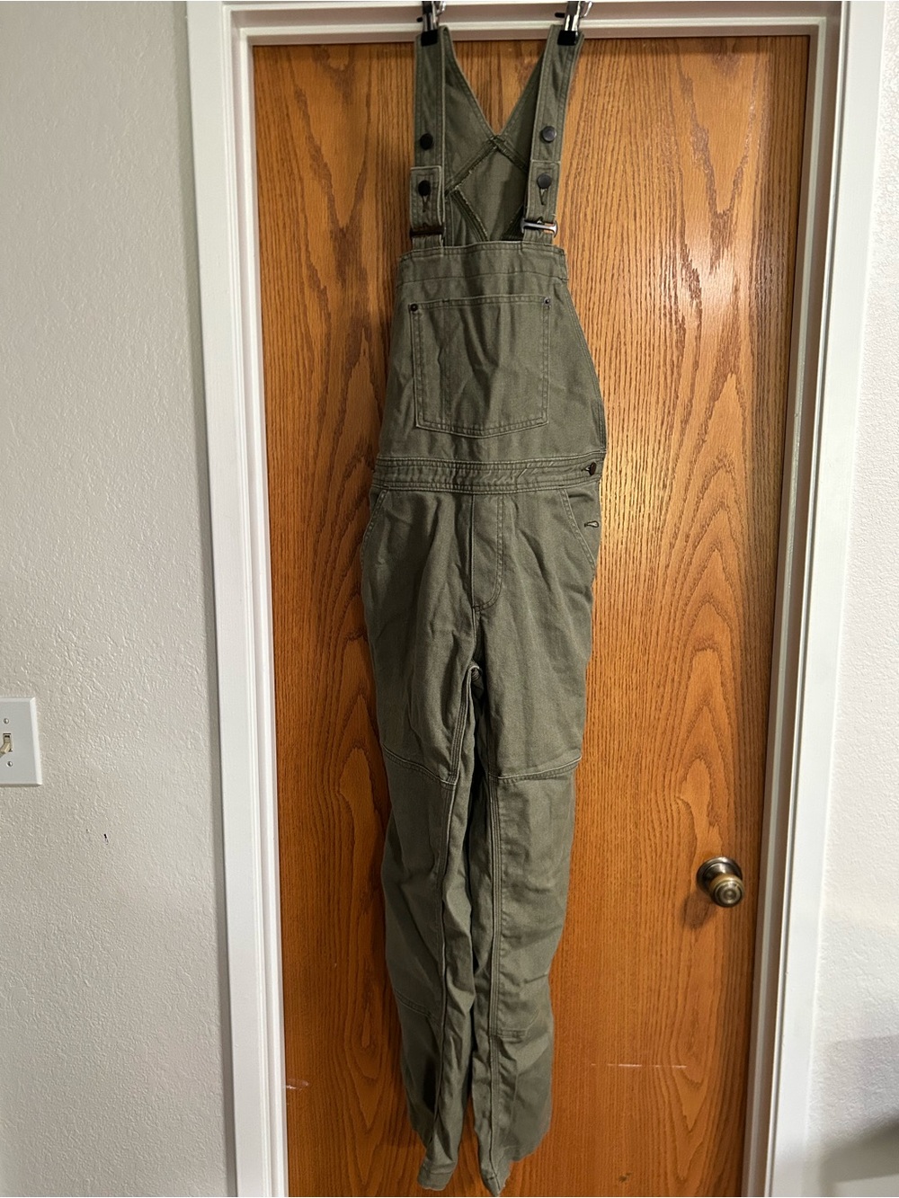 Patagonia Olive Green Utility Jumpsuit Overalls